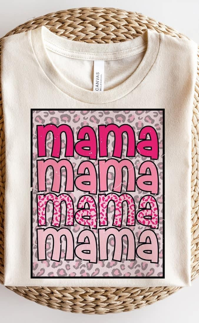 mama in pink