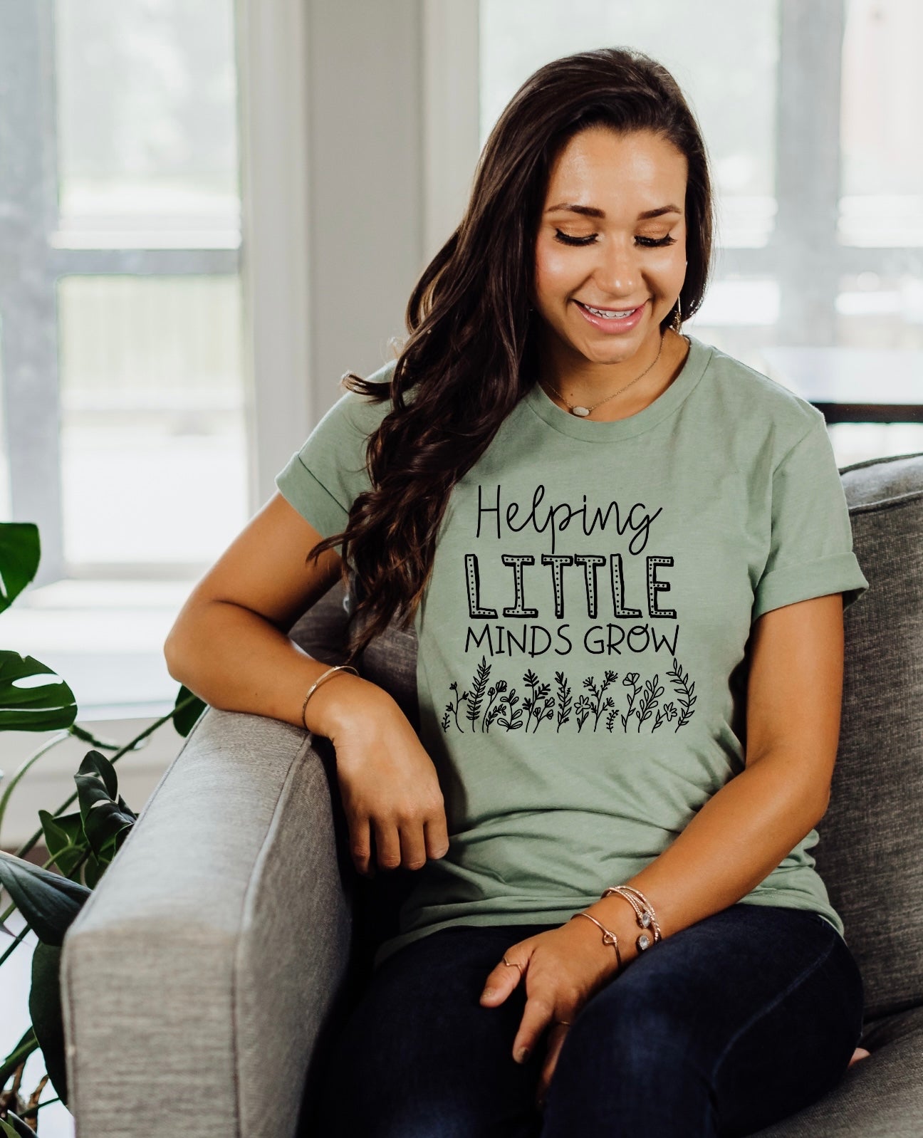 Teachers Helping Little Minds Grow Tee