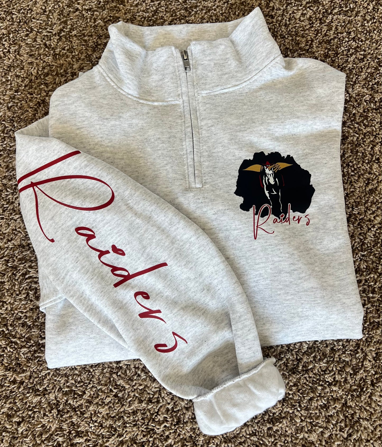 Raiders Quarter Zip