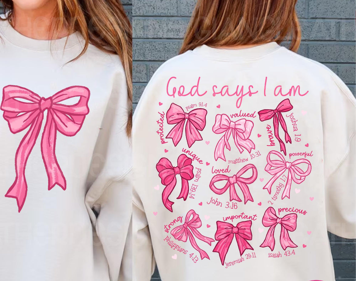 God says I am bows