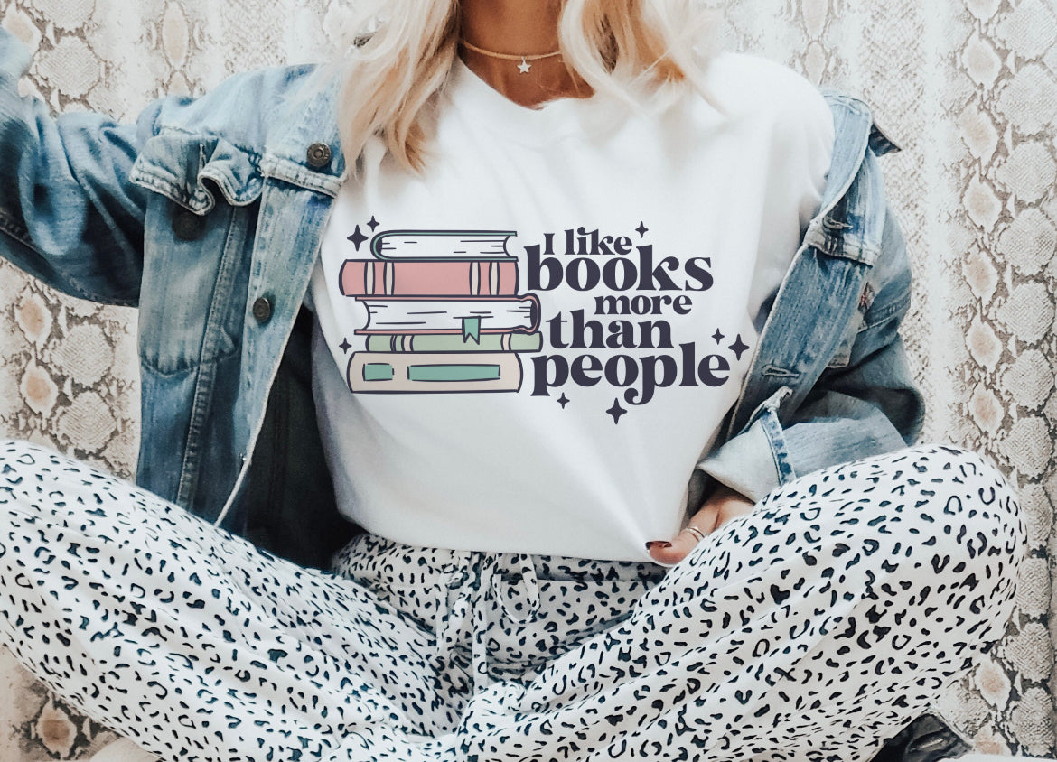 I like books more than people