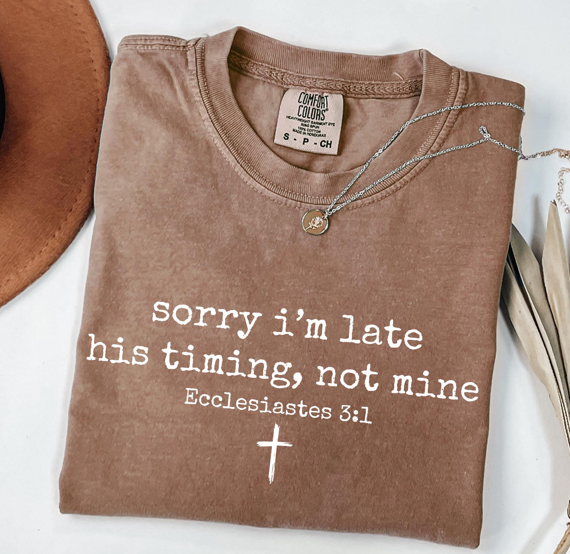 sorry I’m late his timing, not mine