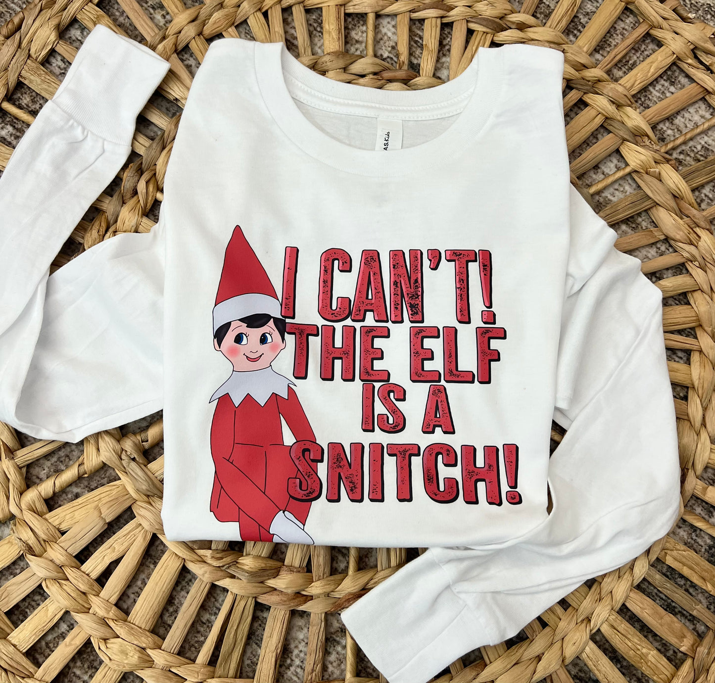 I can’t the elf is a snitch