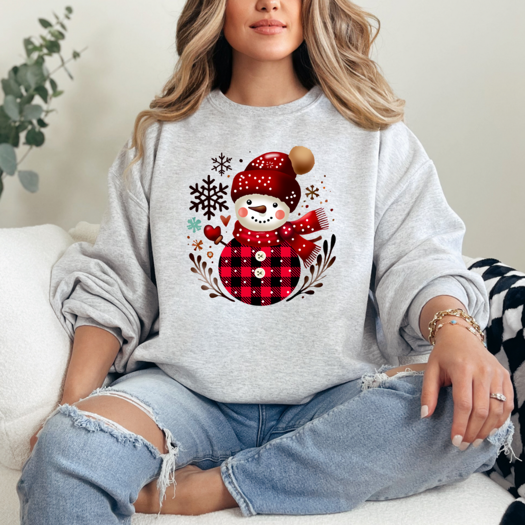 Plaid Snowman
