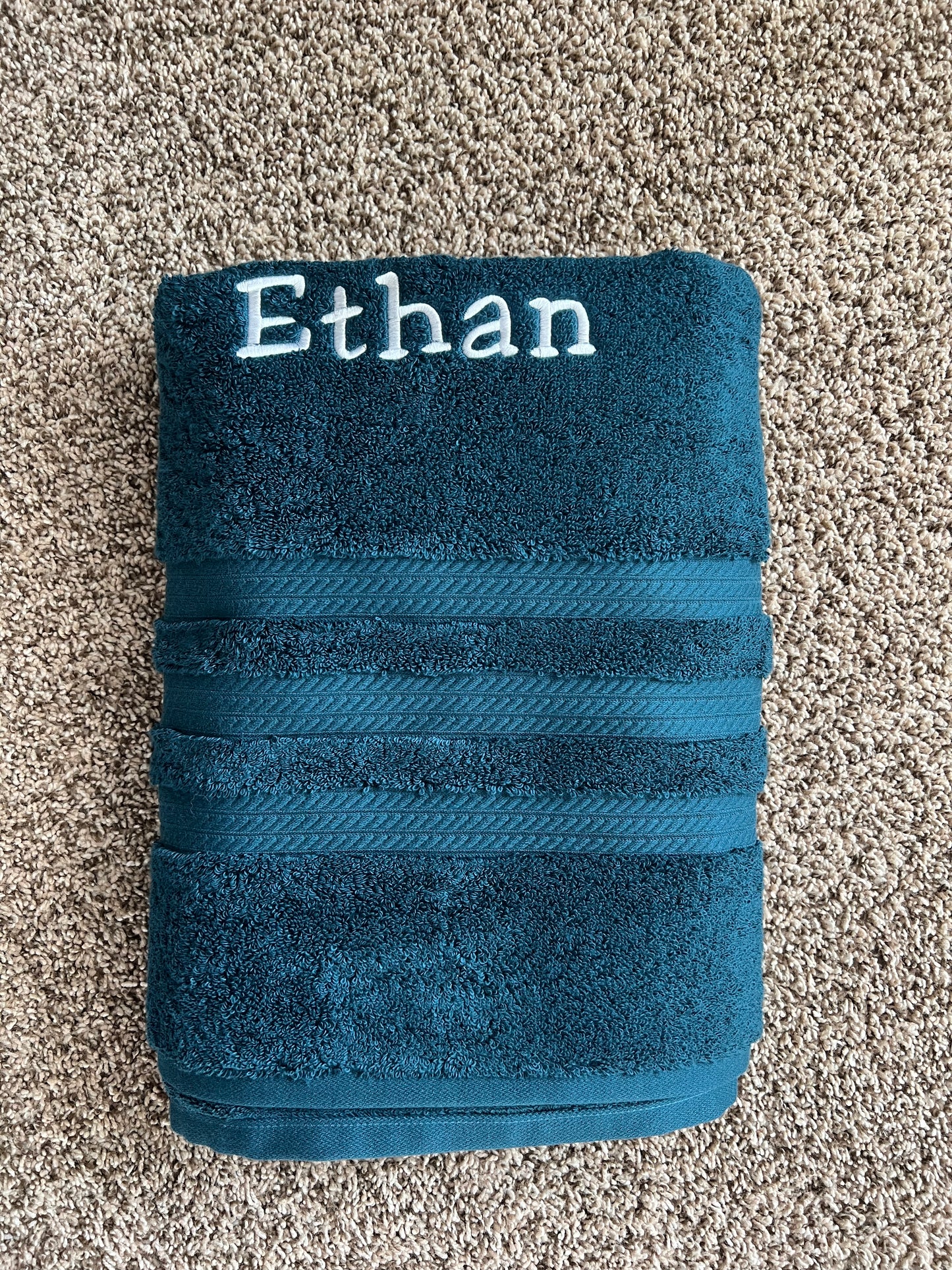 Custom Embroidered Bath Towel
