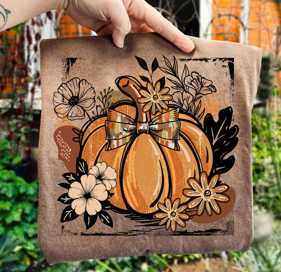 Pumpkin Floral