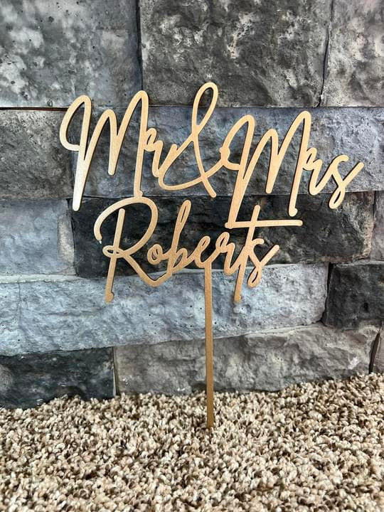 Custom Cake Topper