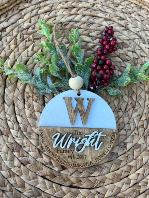Customized 3D Ornament
