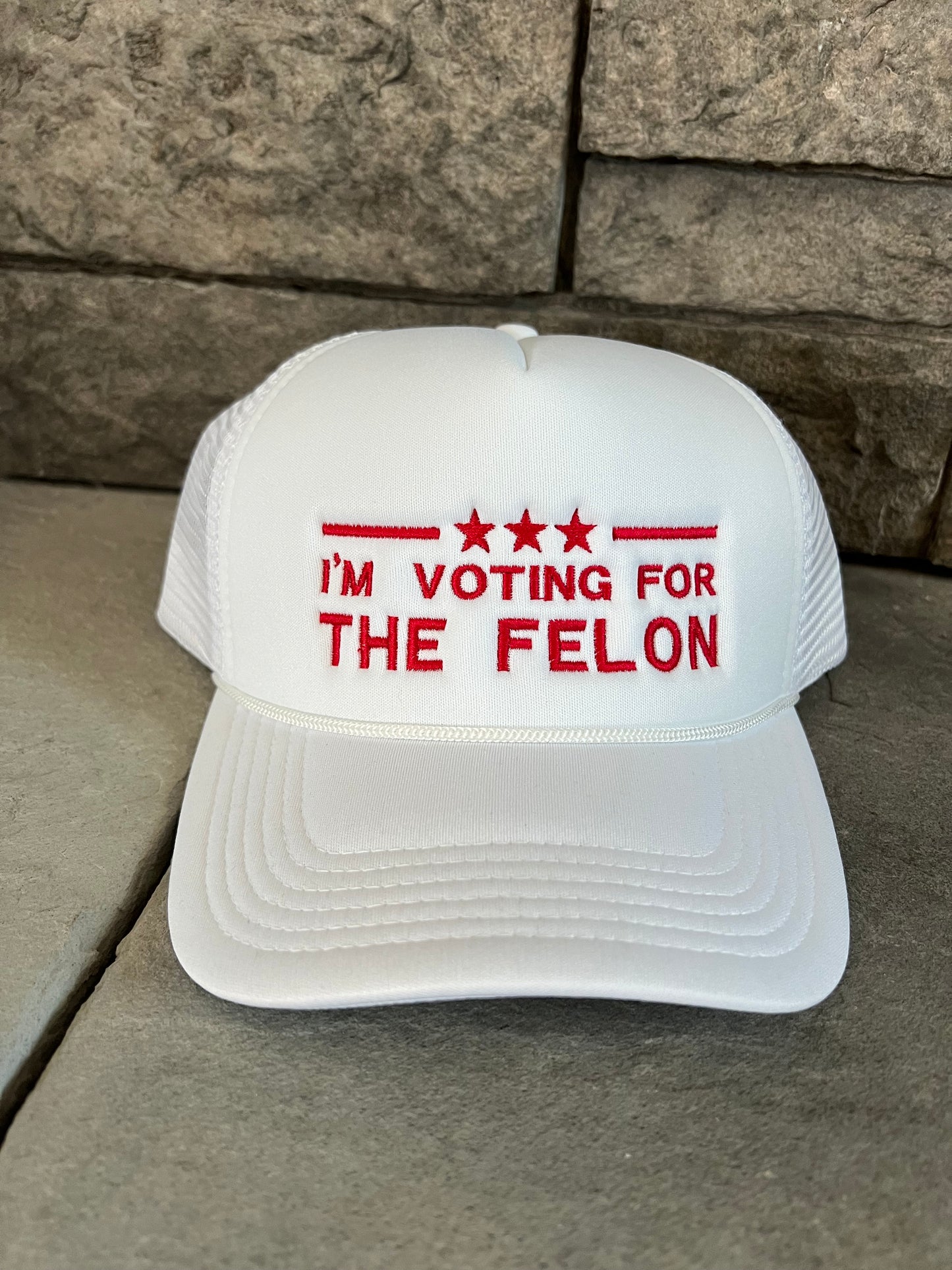 I’m voting for the felon