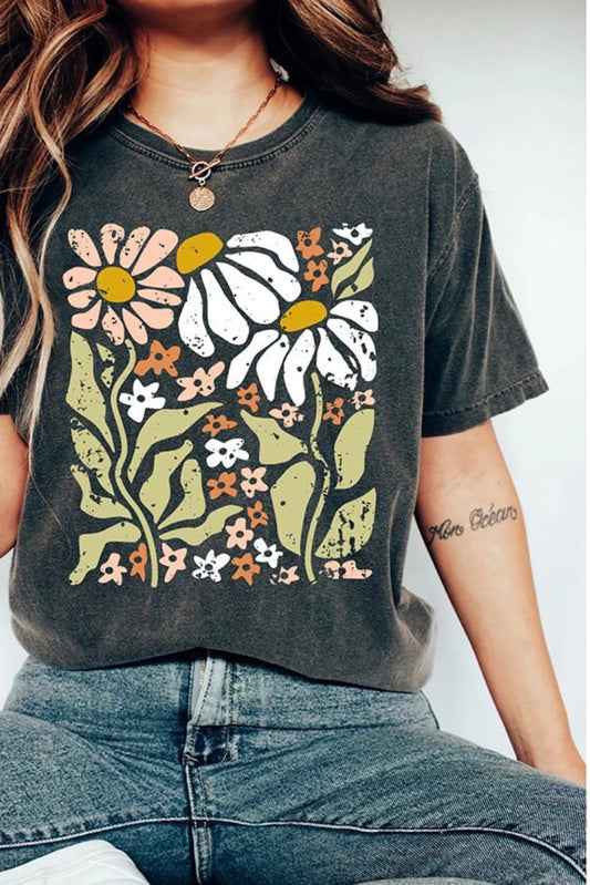 Boho Flower Tee