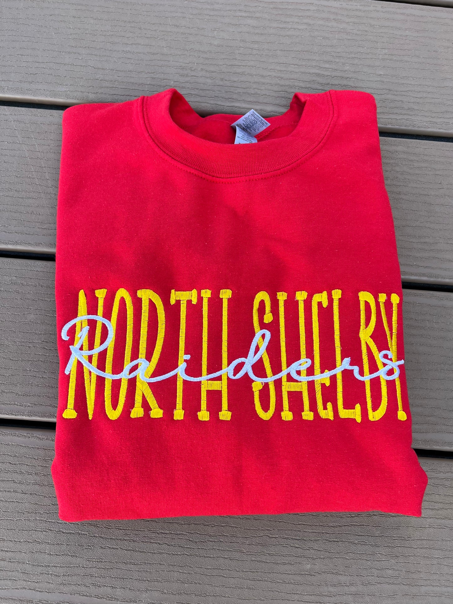 North Shelby Raiders Crewneck