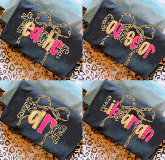 Leopard Bow
