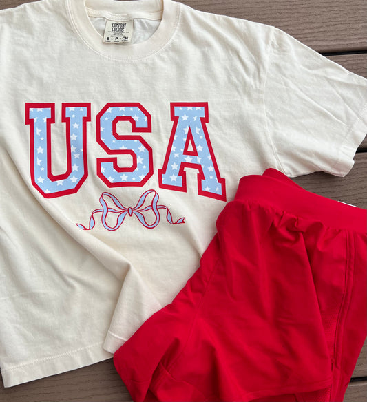 USA Boxy T-shirt