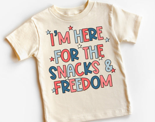 I’m here for the snacks & freedom