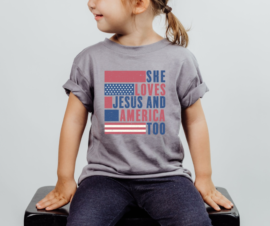 SHE LOVES JESUS AND AMERICA TOO