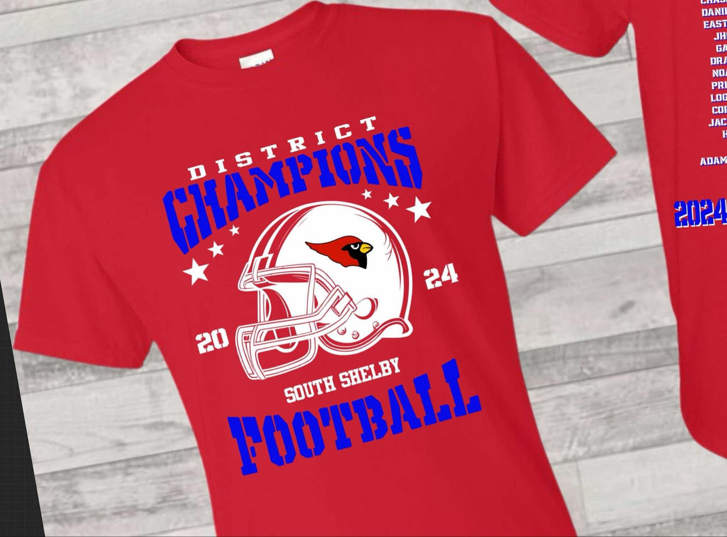 District Champ Football Tees