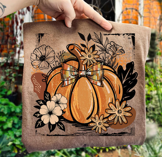 Pumpkin Floral
