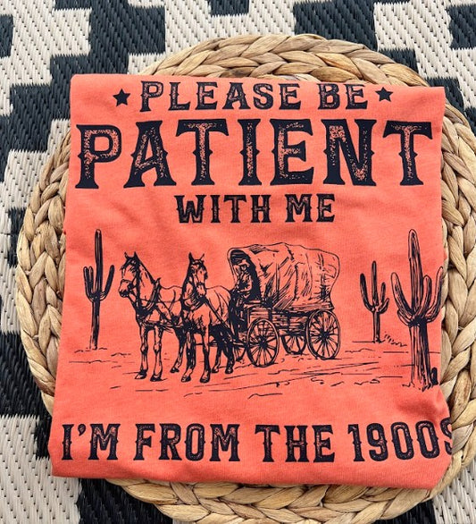 Please be patient with me, I'm from the 1900s