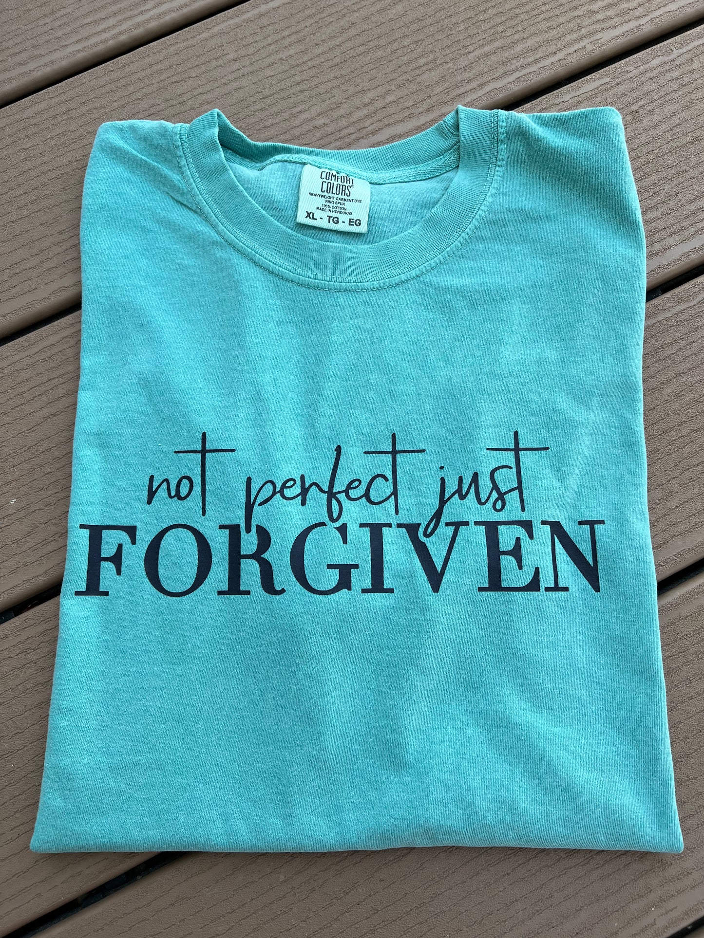 not perfect just FORGIVEN
