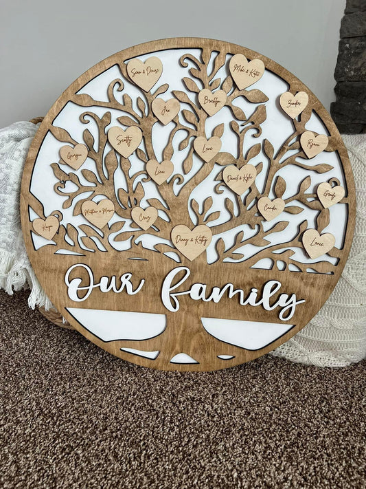 Our Family Sign